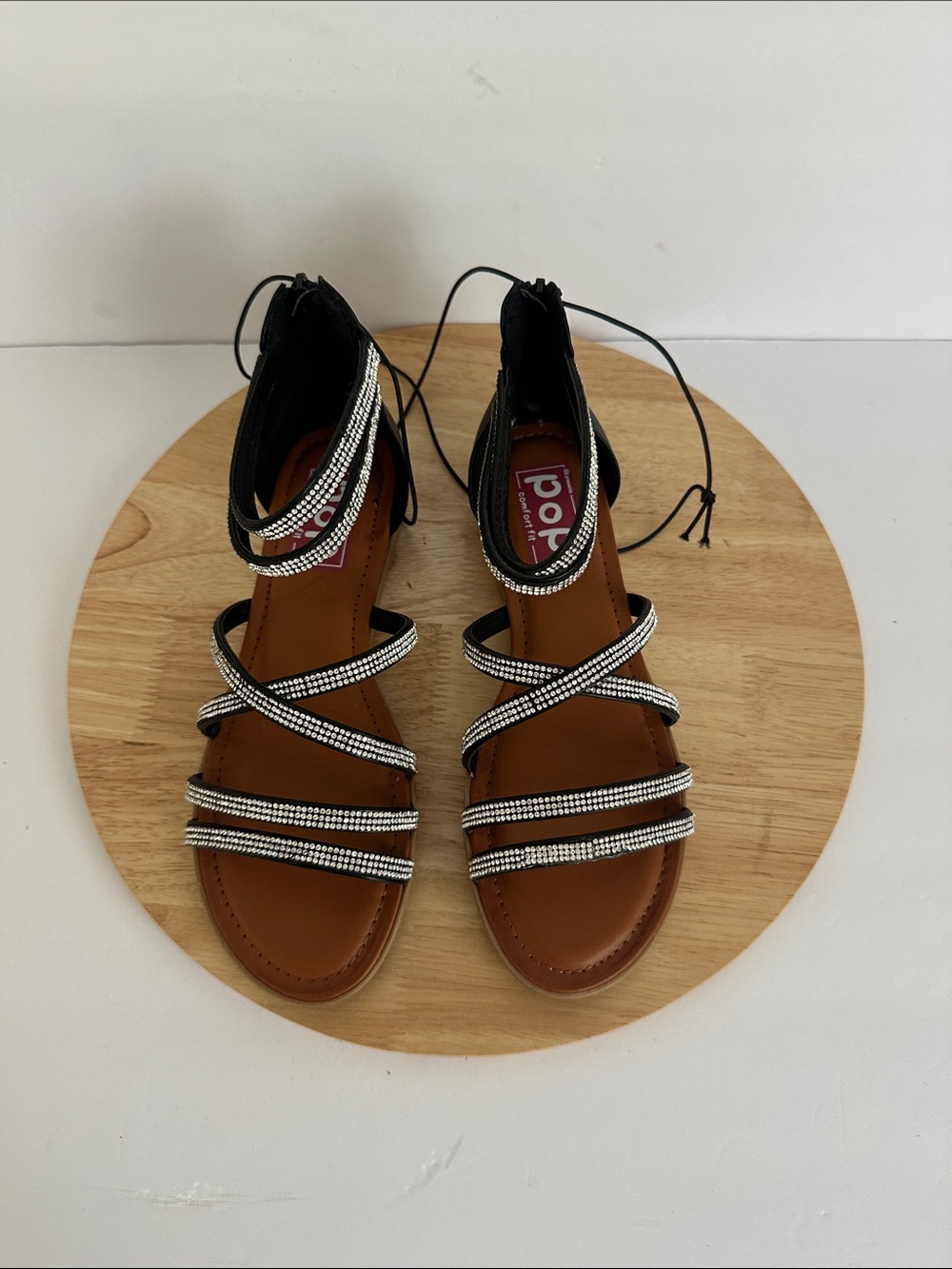 Pop Womens Anayeli Strap Sandals